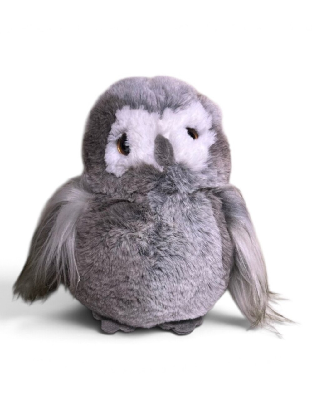 Douglas Small Plush 0wl Grey White Soft Stuffed Animal Bird Cuddle Toy